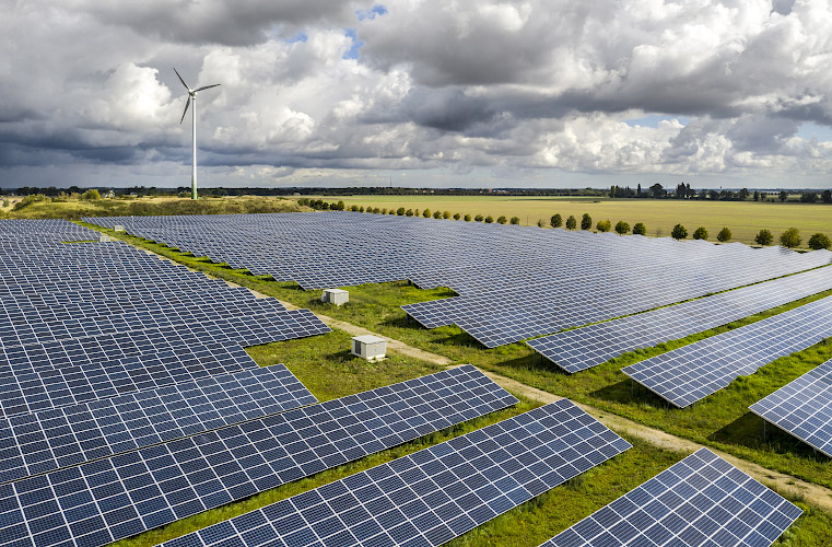 EnBW Solarpark Muessentin 2020