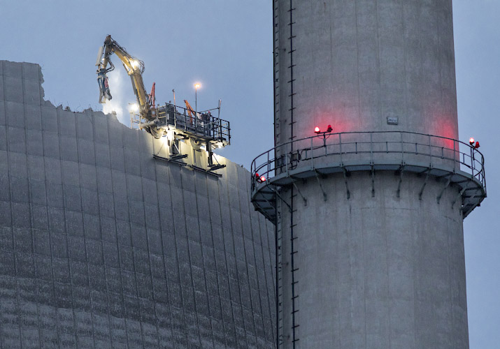 Abriss AKW Mülheim Kärlich 2019