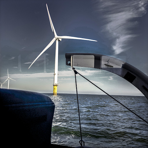 Offshore Windpark Burbo Bank Extension, Liverpool Bay, Great Britain 2018