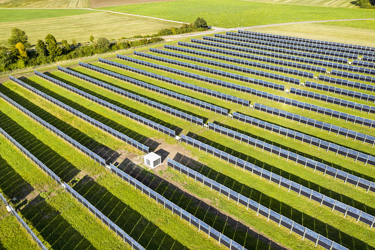 Bifaciales Solarkraftwerk Donaueschingen 2020