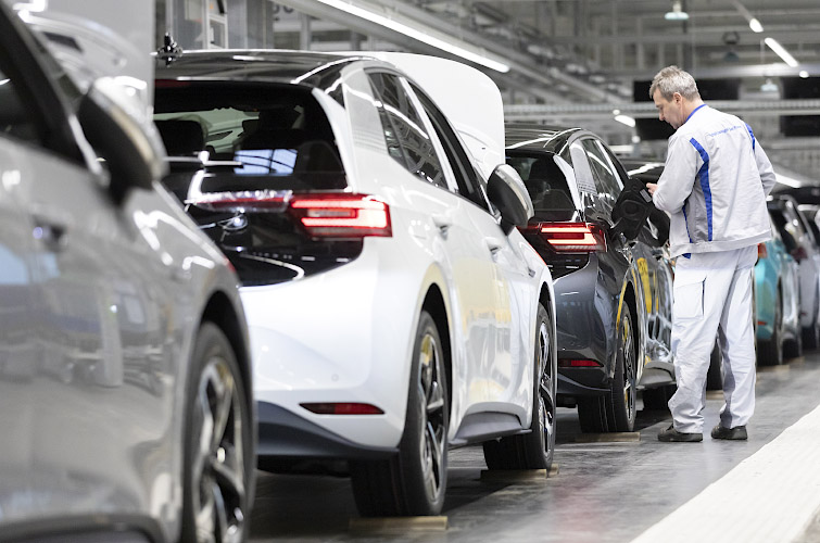 Volkswagen Produktion ID.3 Werk Mosel, 2020