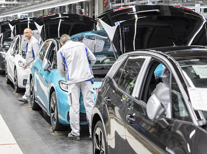 Volkswagen Produktion ID.3 Werk Mosel, 2020