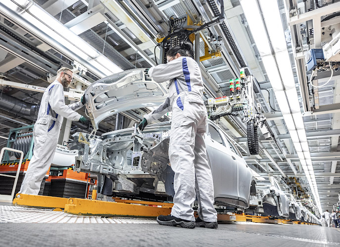 Volkswagen Produktion ID.3 Werk Mosel, 2020