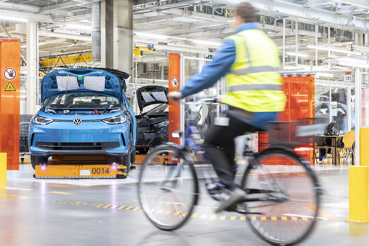 Volkswagen Autofabrik Werk Mosel. Produktion ID.3 Facelifting. Zwickau 2023