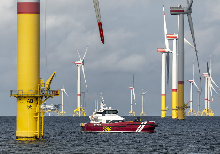 Ostsee Offshore Windpark Arkona Betreiber RWE Renewables 2021