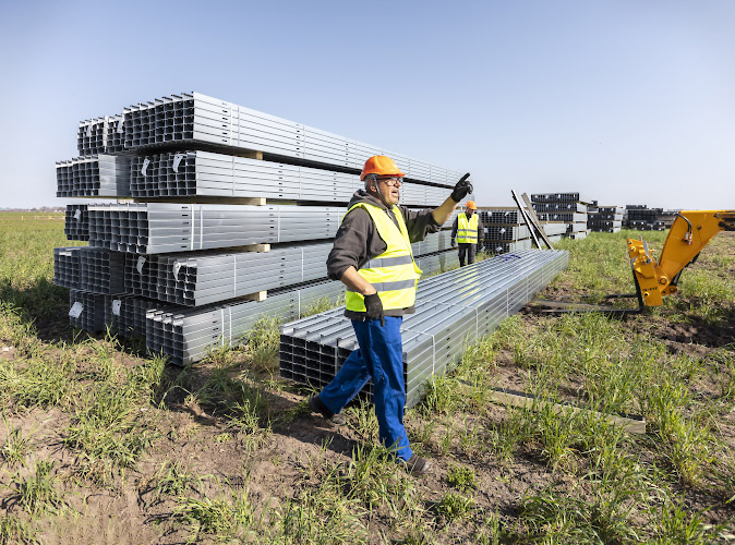 Errichtung EnBW Solarpark Alttrebbin 2021-2022