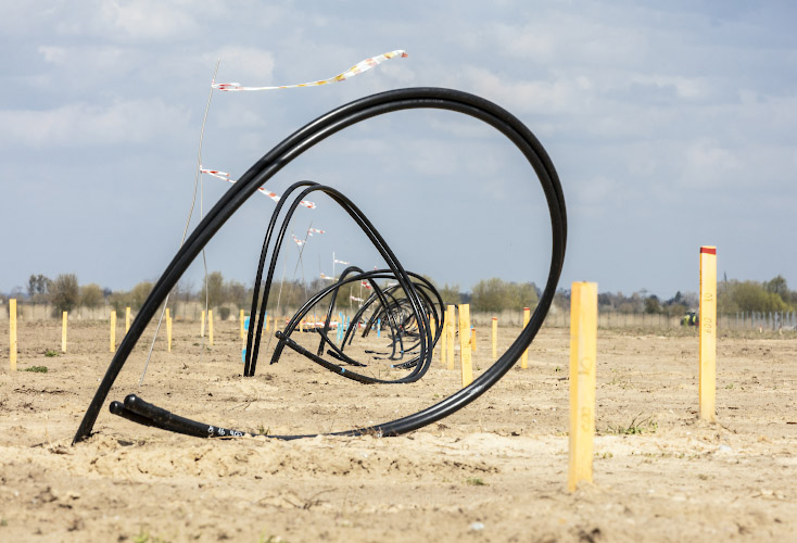 Errichtung EnBW Solarpark Gottesgabe 2021-2022