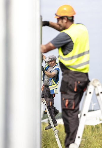 Errichtung EnBW Solarpark Alttrebbin 2021-2022