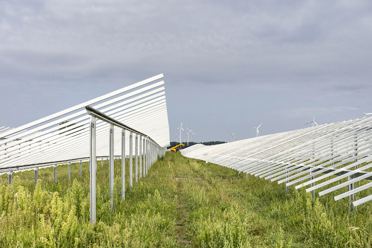 Errichtung EnBW Solarpark Alttrebbin 2021-2022