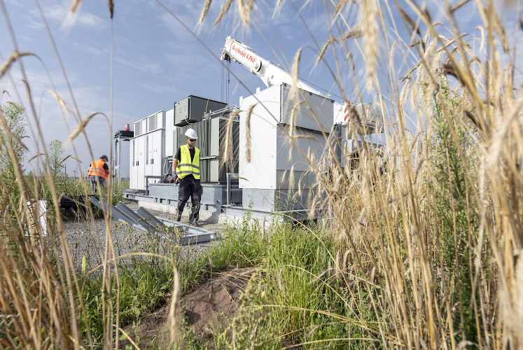 Errichtung EnBW Solarpark Alttrebbin 2021-2022