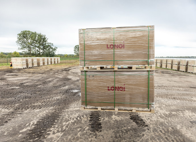 Errichtung EnBW Solarpark Alttrebbin 2021-2022