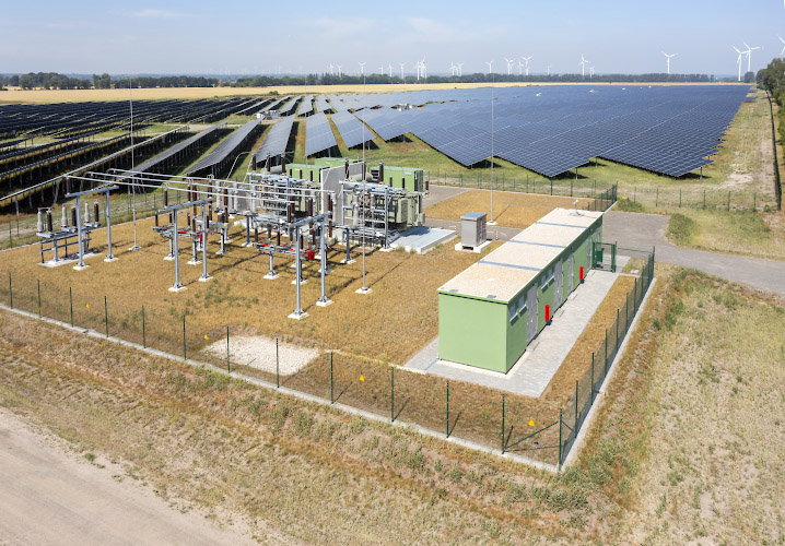 Inbetriebnahme EnBW Solarpark Alttrebbin 2021-2022