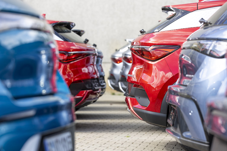 BYD Auto Company Limited. Build Your Dreams at latest Store including fancy Showroom in Berlin Spandau. Germany 2024