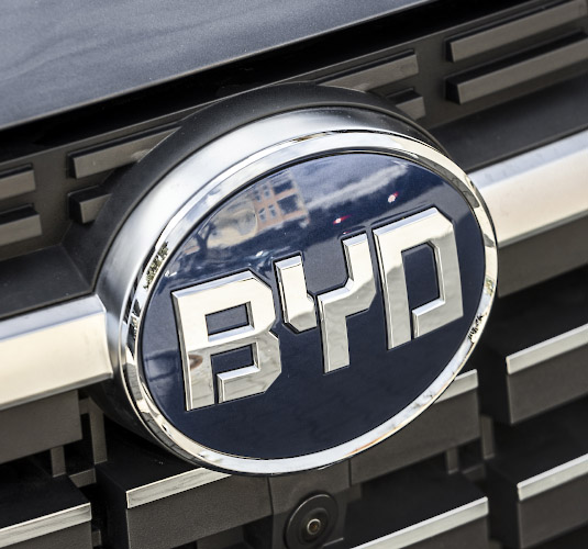 BYD Auto Company Limited. Latest Store including fancy Showroom in Berlin Spandau. Germany 2024