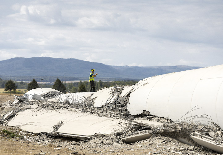Repowering im Buergerwindpark Druiberg. Austausch 13 aeltere Windkraftanlagen durch 13 neue. Dardesheim 2025