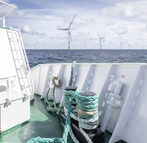 Parkwind Offshore Windpark Arcadis Ost One. JNBP JERA NEX BP. Deutsche Ostsee Baltic Sea 2025