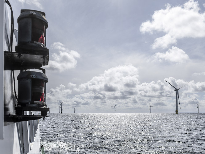 Parkwind Offshore Windpark Arcadis Ost One. JNBP JERA NEX BP. Deutsche Ostsee Baltic Sea 2025