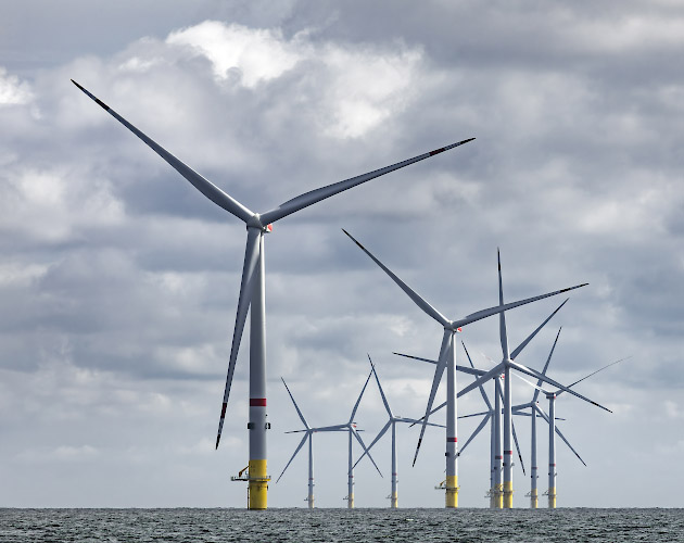 Parkwind Offshore Windpark Arcadis Ost One. JNBP JERA NEX BP. Deutsche Ostsee Baltic Sea 2025