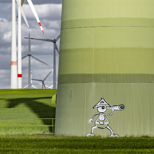 Energieautarkes Dorf Feldheim. Deutschland 2025