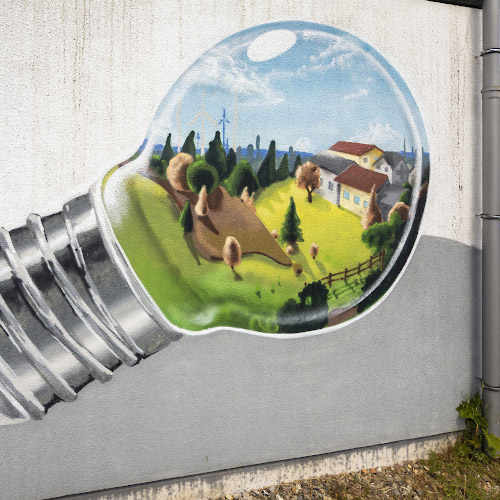 Energieautarkes Dorf Feldheim