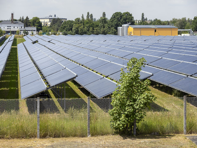 Stadtwerke Leipzig Solarthermie Kraftwerk Leipzig West. Stadtwerke Leipzig. Sommer 2026