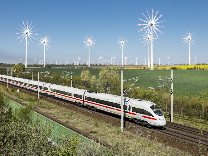 Windy Flowers, Palm Trees and Dandelions. Windenergie im Land Brandenburg, Germany. Spring 2026