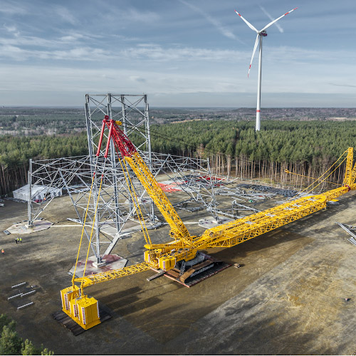 GICON Hoehenwindrad Schipkau. Deutschland 2026